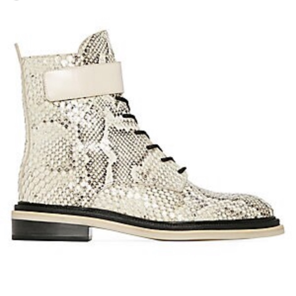 Mercedes Castillo Renah 2 Leather Combat Boots 8